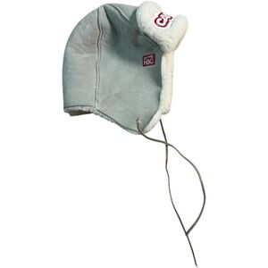 VTG HBC Canada Olympic Winter Games 2006 Shearling Trapper Hat S M